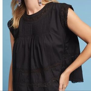 Anthropologie ne Quittez Pas Paros Swing Top